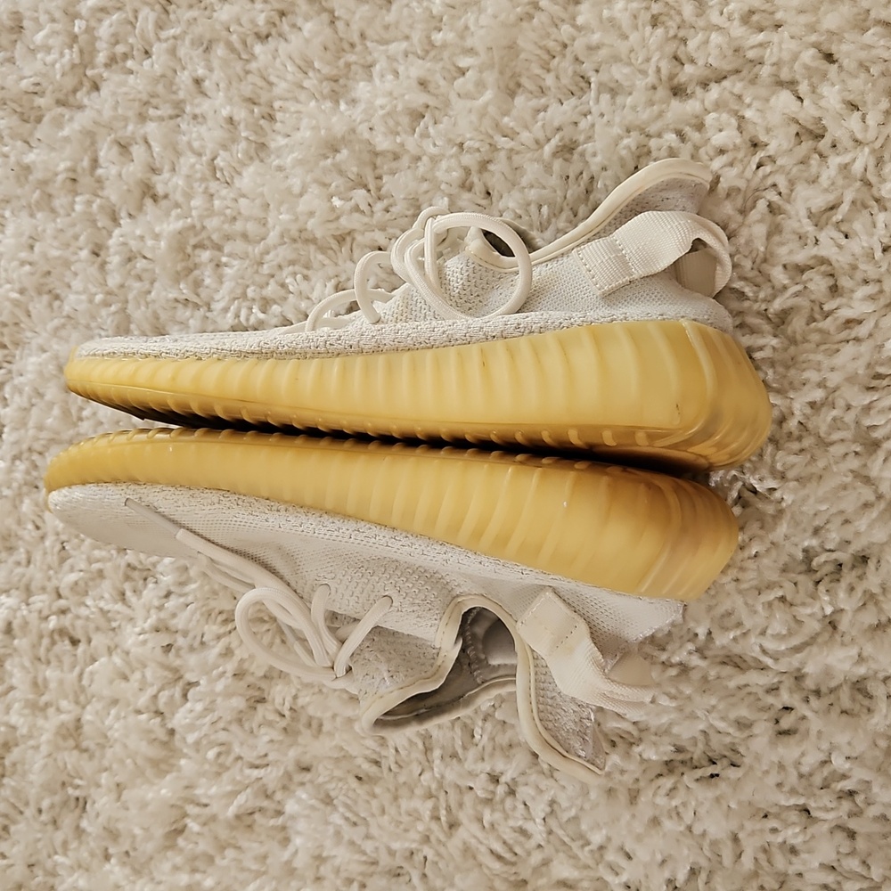 Adidas Yeezy Boost 350 V2 2017 Cream White Size 10.5 - Picture 10 of 15